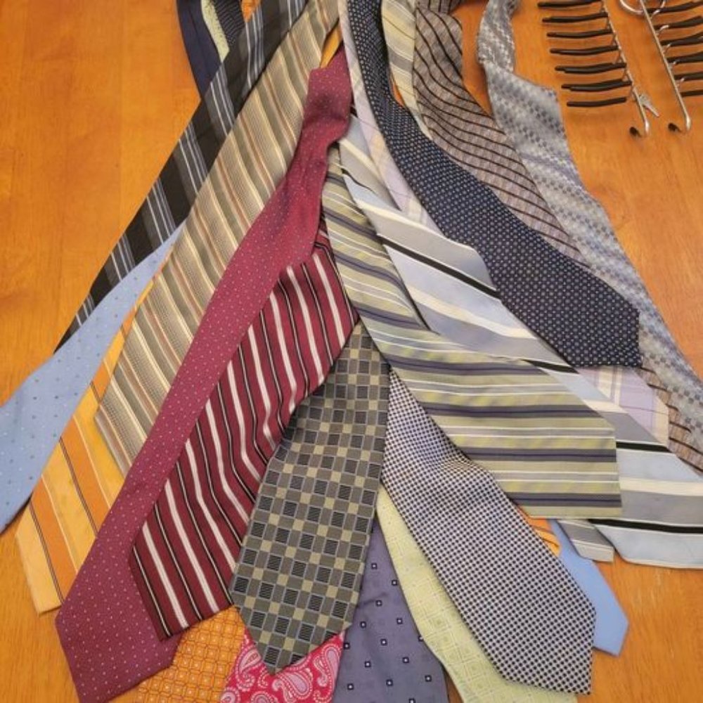 Lot of 20 Neckties with Hanger